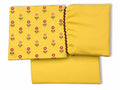 Dastan-e-Libas | Mustard Yellow Embroidered 3-Piece Unstitched Lawn Suit